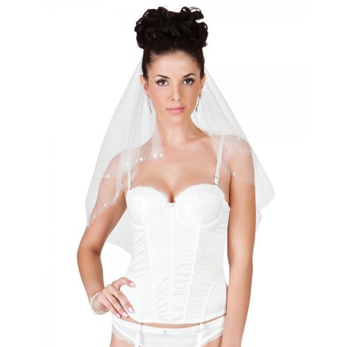 Affinitas Intimates Bridal Padded Bustier Ivory Front