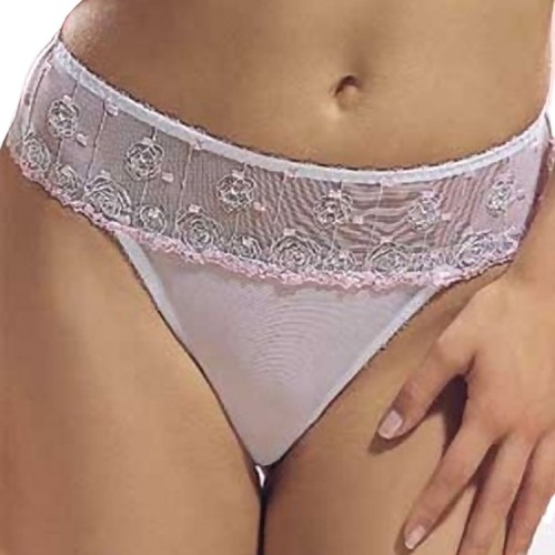 Freya Tallulah Thong with Suspenders by Fantasie of England Rosa Front