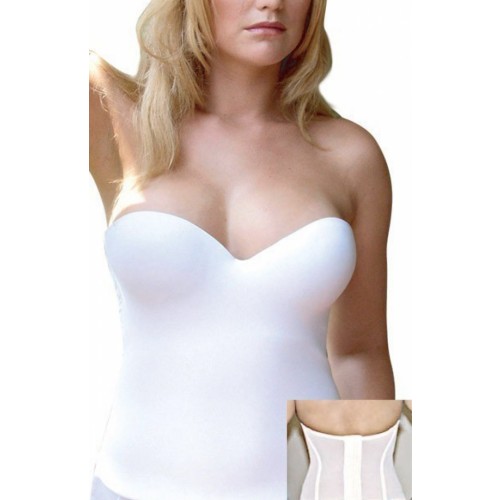 Valmont Longline Seamless Strapless Bra with Molded Cups Style 7642